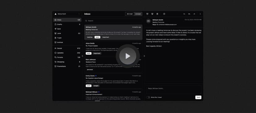 Code editor interface